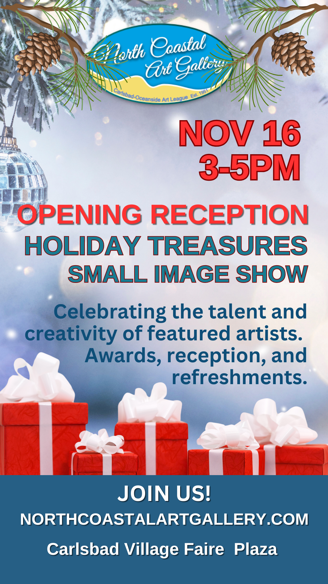 Holiday Treasure Small Image Show & Art Reception